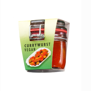 Berlin im Glas - Vegane Currywurst im Glas