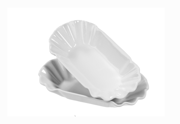 Currywurst- und Pommesschale